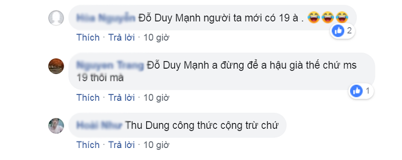 Bình luận hài hước của Duy Mạnh &quot;troll&quot; Văn Hậu được fan phản ứng nhiệt tình thế này đây!