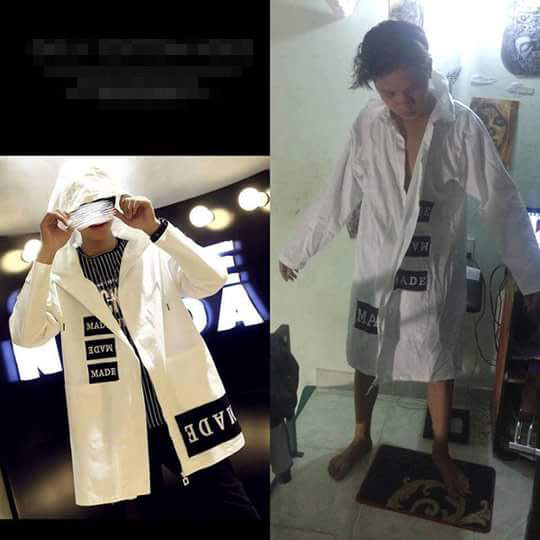 Một chàng trai cũng nhận quả đắng khi mua hàng trên mạng.