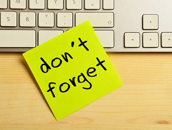 Viết những việc cần ghi nhớ ra sẽ giúp giảm bớt gánh nặng cho não bạn.