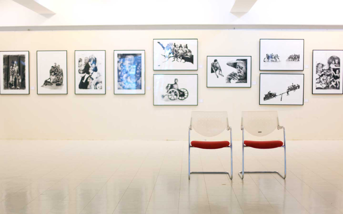 Phòng trưng bày nghệ thuật ở tòa nhà Chamchuri của Đại học Chulalongkorn. (Ảnh: Chulalongkorn University)