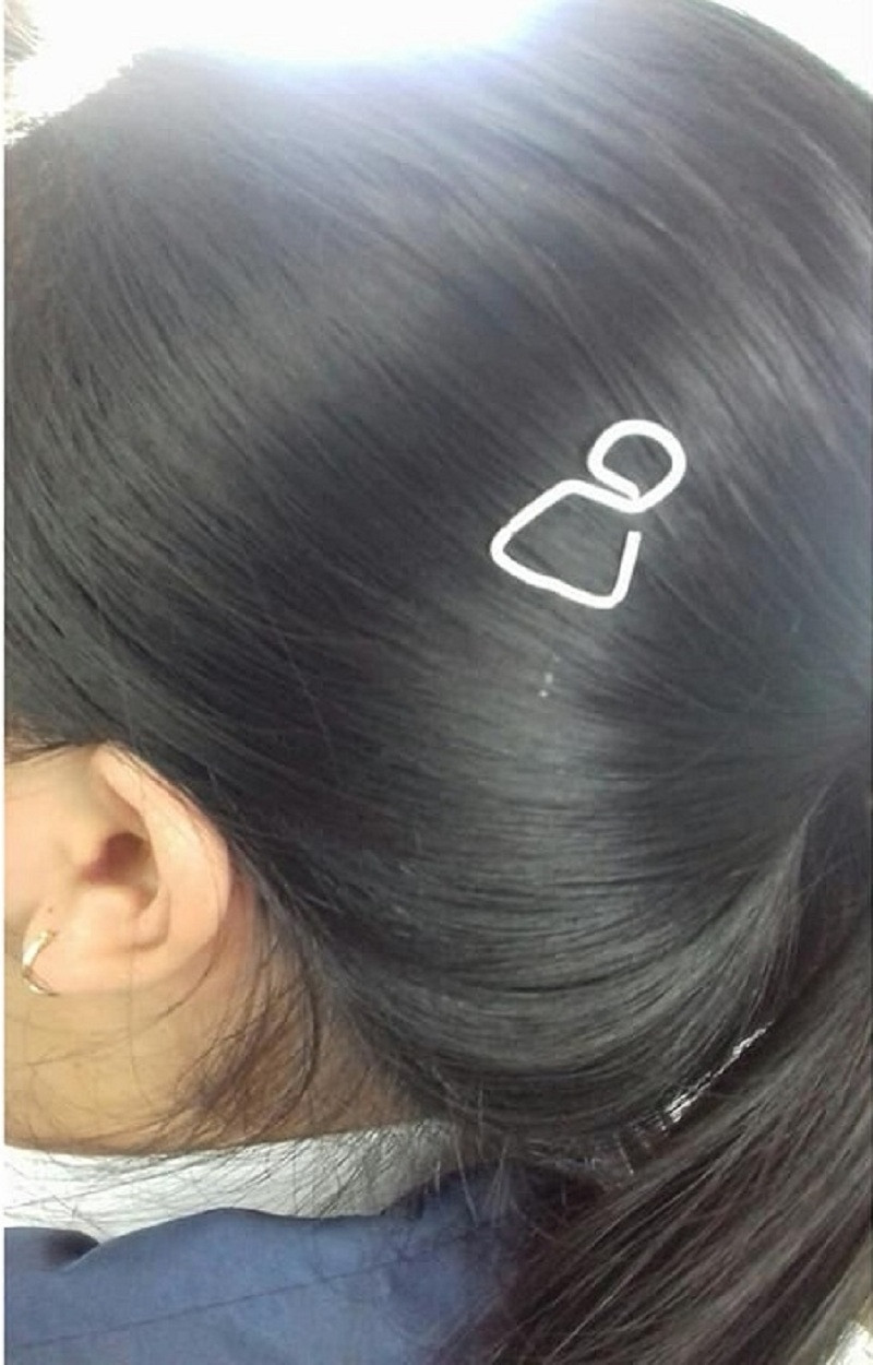 Đây là hình cái cân chăng? Cái này chỉ có tác giả của chiếc kẹp mới lý giải được thôi.