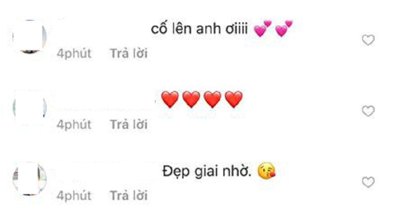 Rất nhiều trái tim được &quot;bắn&quot; cho Văn Đức.