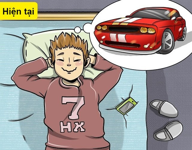 Mơ ước viển vông: Nếu bạn không tiến bước hay nỗ lực cho những ước mơ của mình, mọi thứ sẽ chỉ mãi dậm chân tại chỗ.