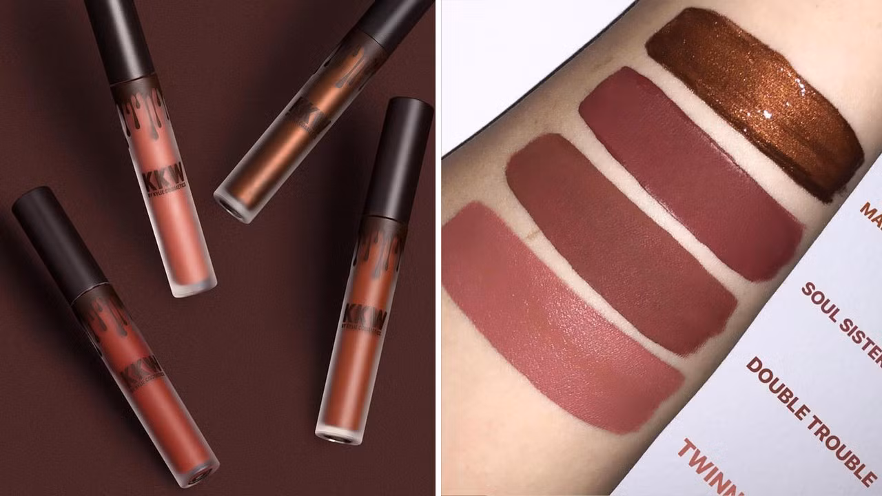 Kylie Jenner kết hợp cùng Kim Kardashian West tung bộ sưu tập son môi đẹp lung linh ảnh 2