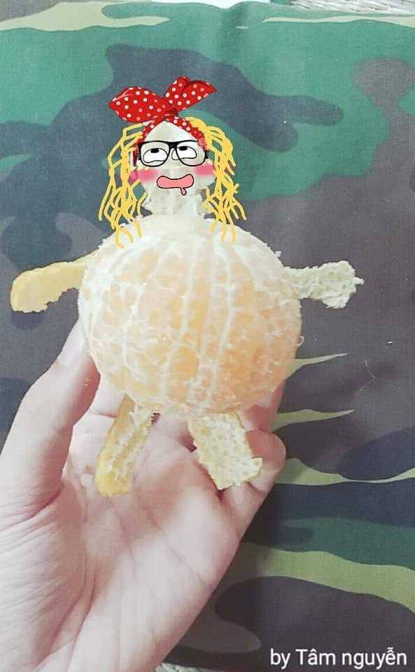 Khi những trái quýt... sắp đến ngày sinh nở. (Ảnh: Tâm Nguyễn)