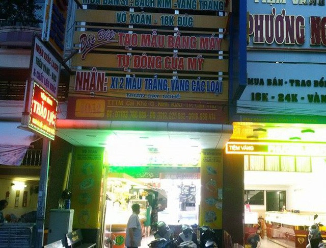 Tiệm vàng Thảo Lực vừa bị xử phạt. Tiệm vàng Thảo Lực vừa bị xử phạt.
