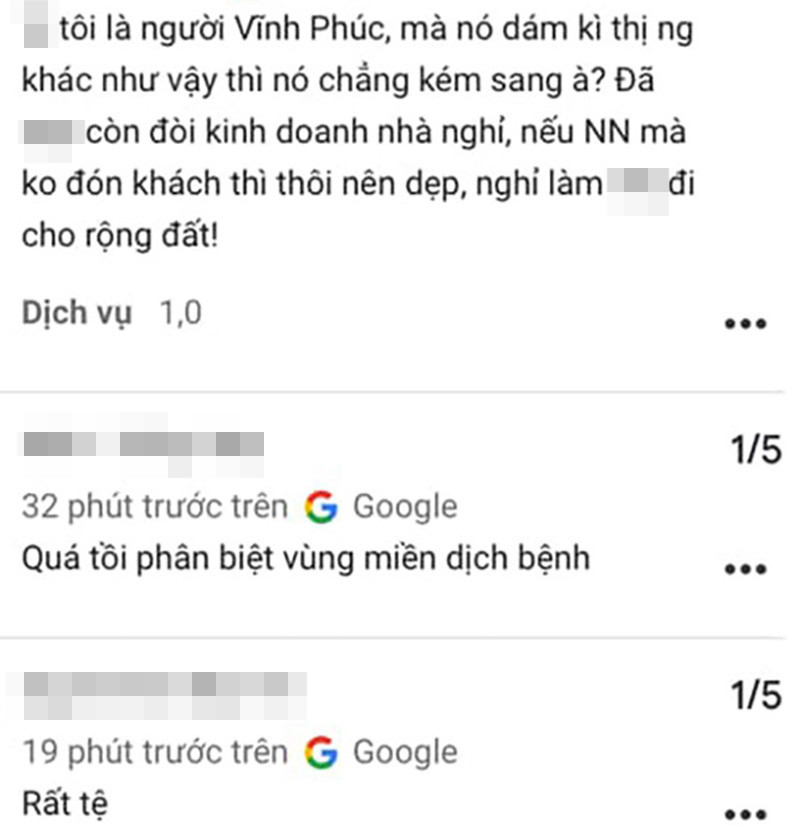Dân tình phản ứng trước việc khách sạn treo biển không đón khách Vĩnh Phúc.