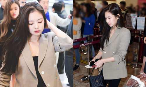 Chính vì thế mà Jennie không hề thoải mái khi lộ góc nghiêng, cũng rất hạn chế chụp ảnh ở vị trí này.