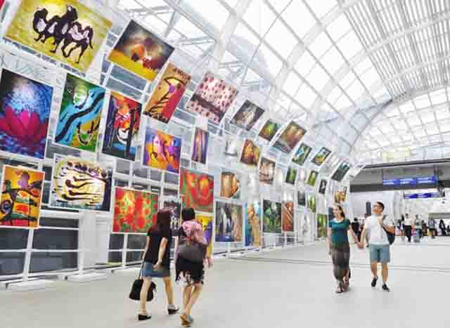 Một bảo tàng hàng không độc đáo tại sân bay quốc tế Hong Kong.