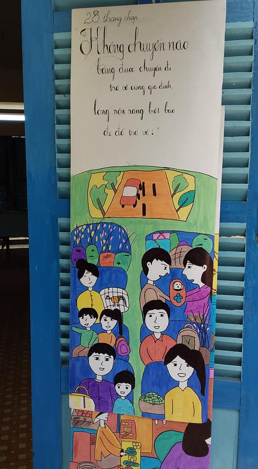 Thông điệp mà các bạn gửi đến cho những người con xa quê nhanh trở về nhà ăn Tết cũng thật ý nghĩa đúng không nào?