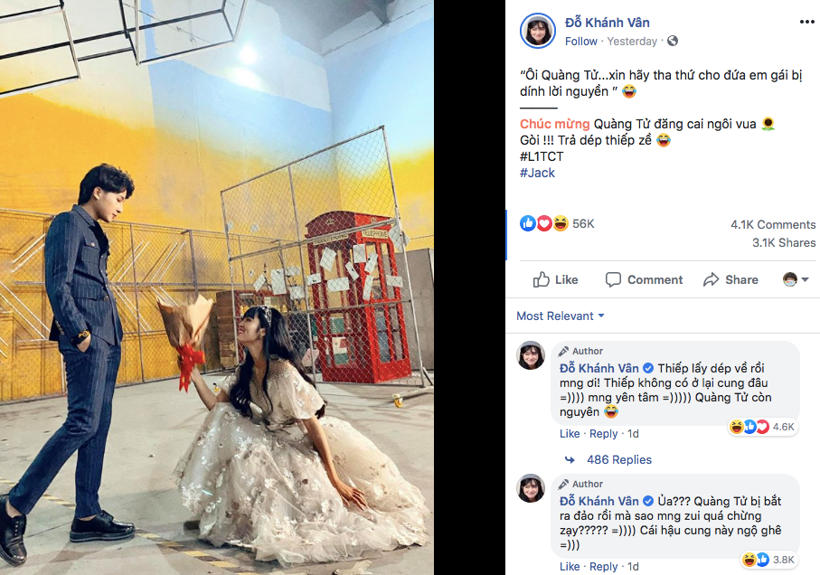 Ảnh: FB Đỗ Khánh Vân
