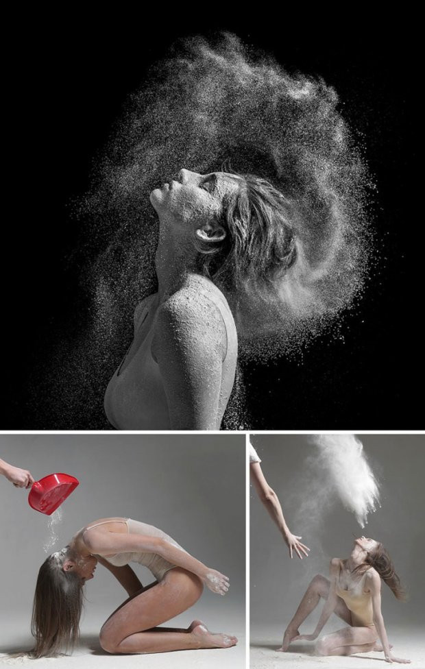 Tấm hình tuyệt đẹp này hoá ra lại là sự kết hợp của bột mỳ và khả năng chỉnh sửa hình ảnh tuyệt vời bằng Photoshop.