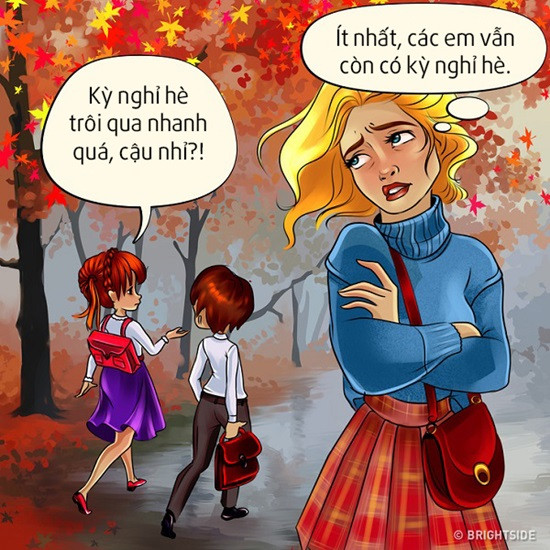 Những ngày tháng nghỉ Hè đã trôi qua nhanh như chớp mắt.