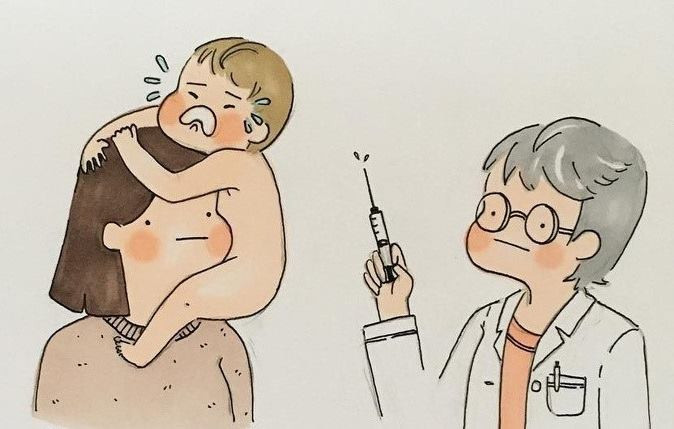 Những lúc con đau ốm, bệnh tật mẹ là người lo lắng, buồn bã biết bao nhiêu!