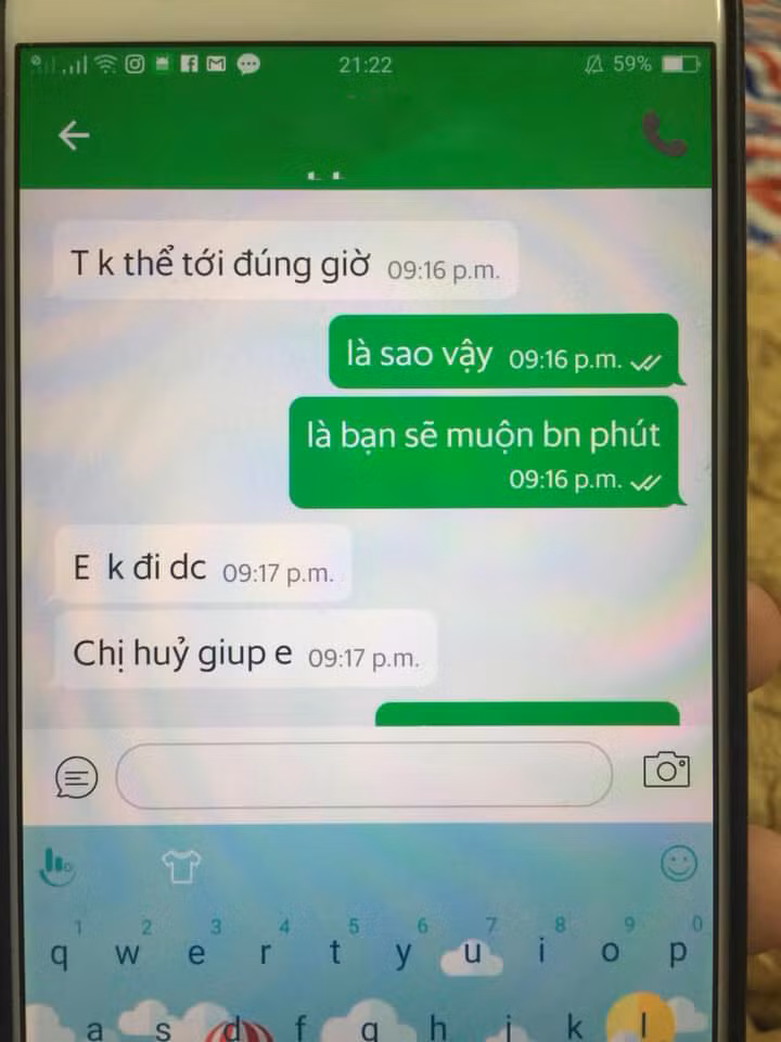 Mọi chuyện sẽ chẳng có gì nếu cô ấy nhắn "OK", ấy thế mà...