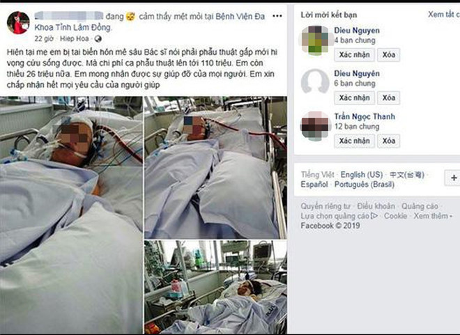 Bệnh viện đa khoa Lâm Đồng xác định đây là hình ảnh và thông tin giả mạo. ẢNH: LÂM VIÊN.
