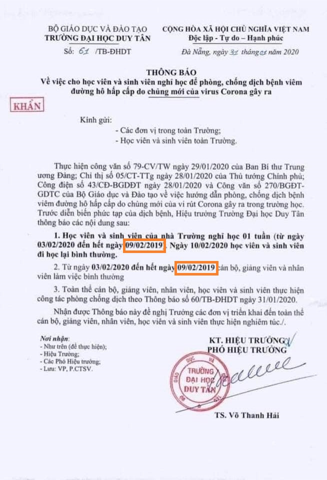 Fun fact: Một số bạn đã phát hiện ra trường bị nhầm thời gian. Có lẽ do gấp quá nên trường có chút nhầm nhọt trong khâu đánh máy.