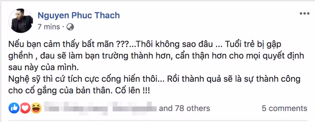 Dòng trạng thái ủng hộ Jack của Only C.