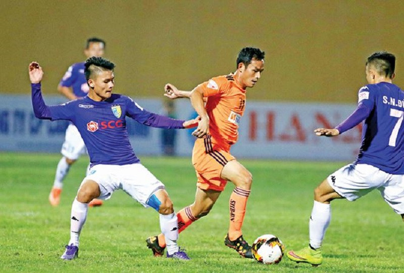 Thậm chí trong màu áo Hà Nội FC Thậm chí trong màu áo Hà Nội FC