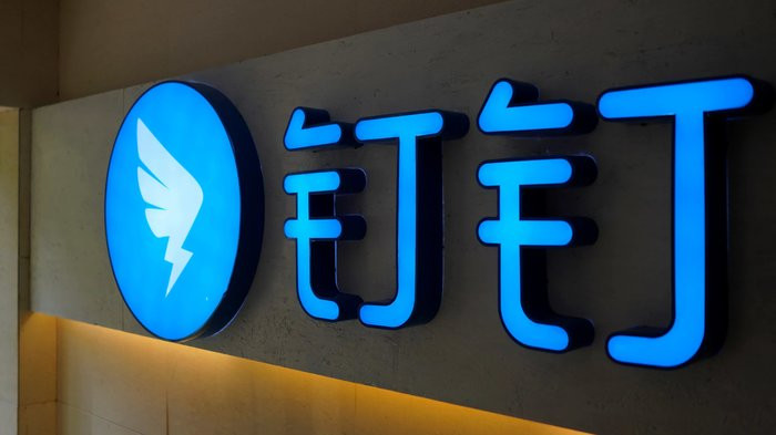 Ứng dụng DingTalk cung cấp giải pháp học từ xa thời virus corona. (Ảnh: Reuters)