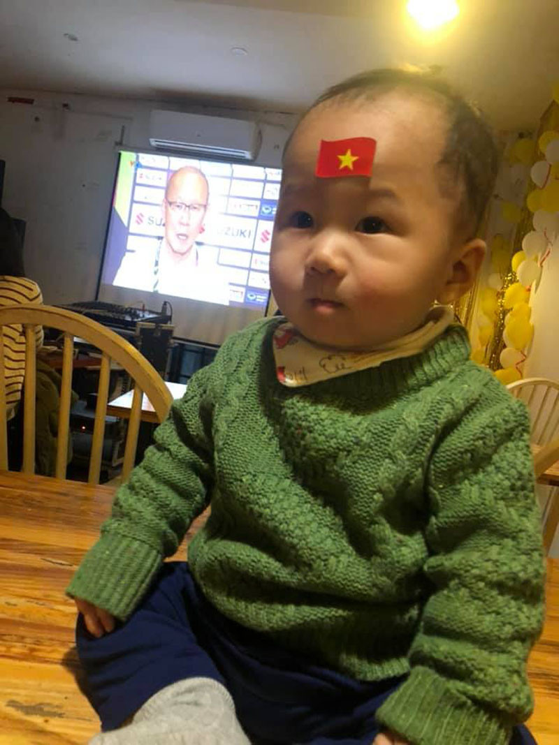 "Truyền nhân nhí" của HLV Park Hang-seo là đây chứ đâu. Ảnh: Vũ Thủy Tiên.