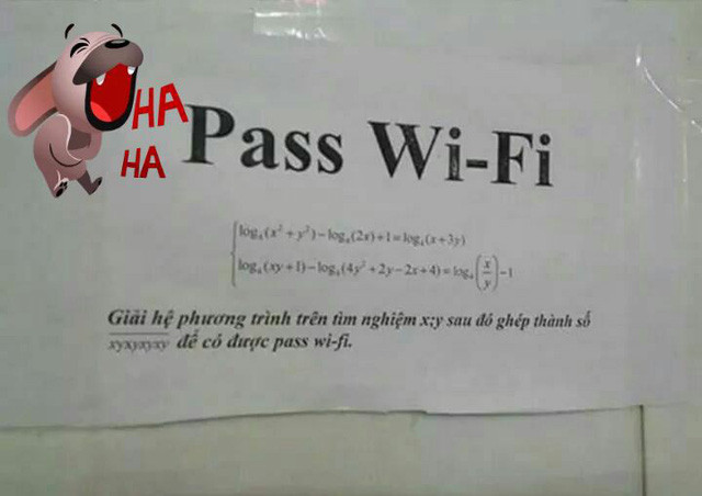 Mỗi lần muốn dò mật khẩu Wi-Fi là lại được ôn bài cũ.