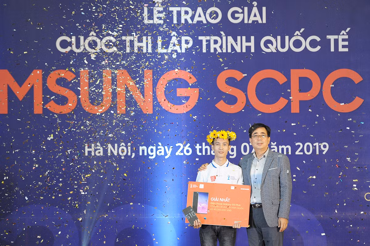 Thí sinh giành giải Nhất.