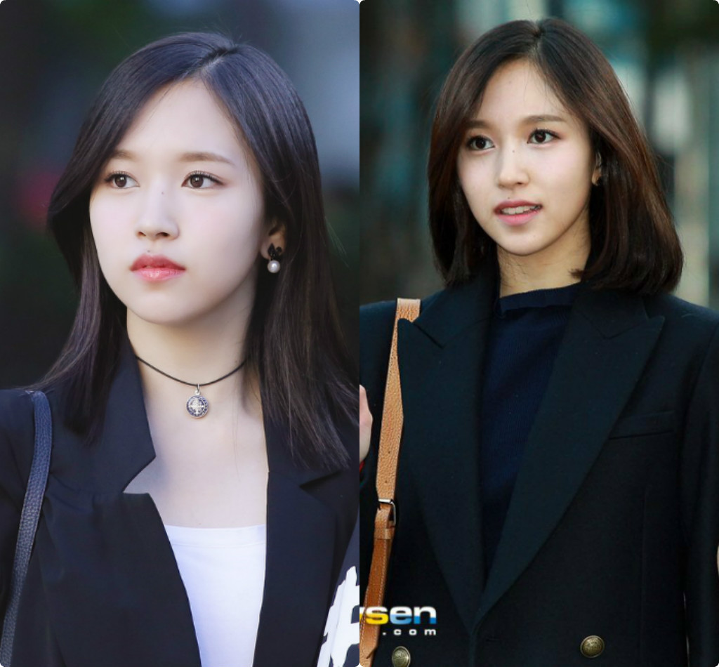 Mina được gọi là "nữ thần thanh lịch" của Kpop bởi phong cách nhẹ nhàng duyên dáng mọi lúc mọi nơi. Nếu như trong ảnh fansite, cô nàng thường được "biến hóa" thành một tiểu thư xa cách, thì ở ảnh báo chụp trông Mina gần gũi thân thiện hơn nhiều.