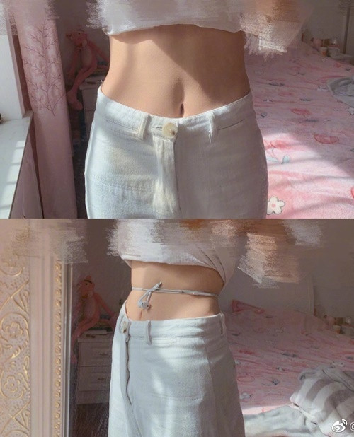 Đa phần là các cô gái tham gia thử thách này. Nhiều người khoe vòng eo nhỏ, săn chắc với hai vòng dây quấn.