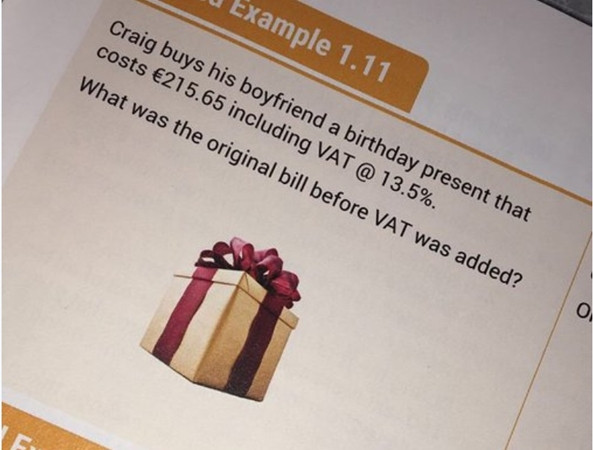 Đề bài Toán được cả cộng đồng mạng gọi là “quá dễ thương”.
