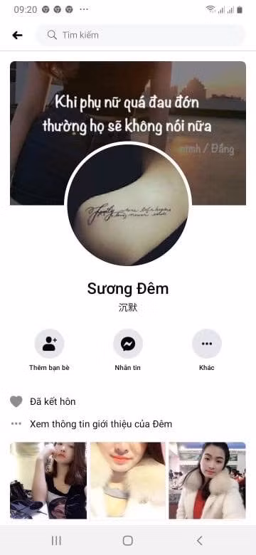 Tài khoản Facebook tung tin thất thiệt.