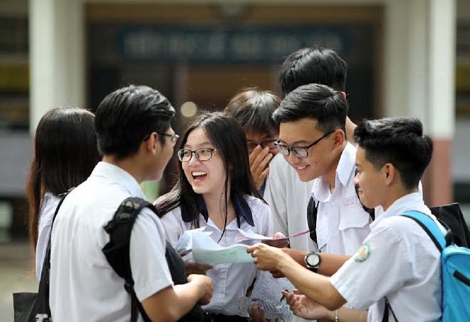 Thí sinh dự thi THPT quốc gia 2019. Ảnh: Ngọc Dương.