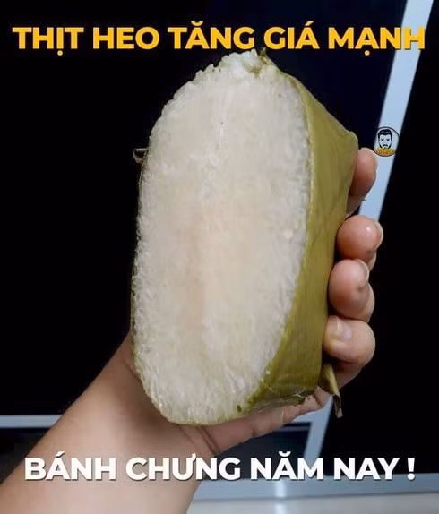 Viễn cảnh bánh chưng không thịt Tết năm nay.