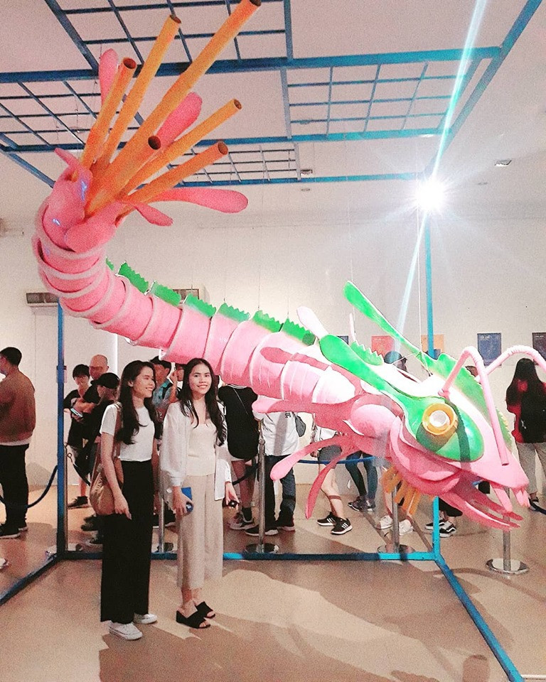 Quái vật khổng lồ đồng thời là biểu tượng của dự án cũng là địa điểm chụp hình yêu thích của nhiều bạn trẻ. Nguồn: FB Nga Ho