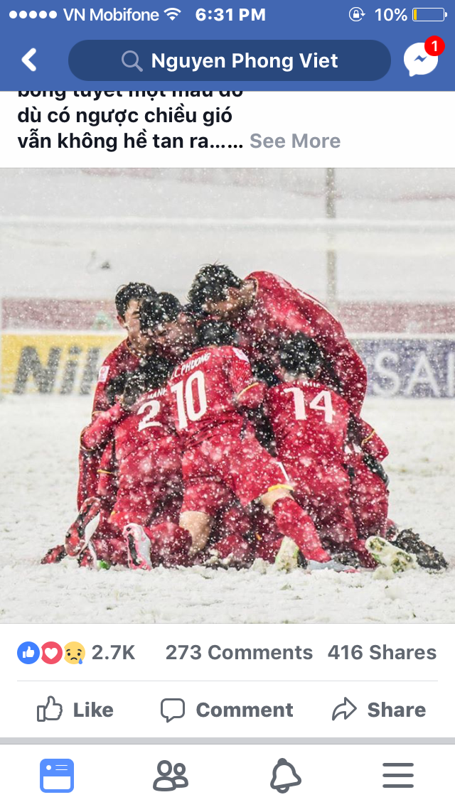 Bài thơ nhận được nhiều lượt chia sẻ và ấn thích của các bạn trẻ.