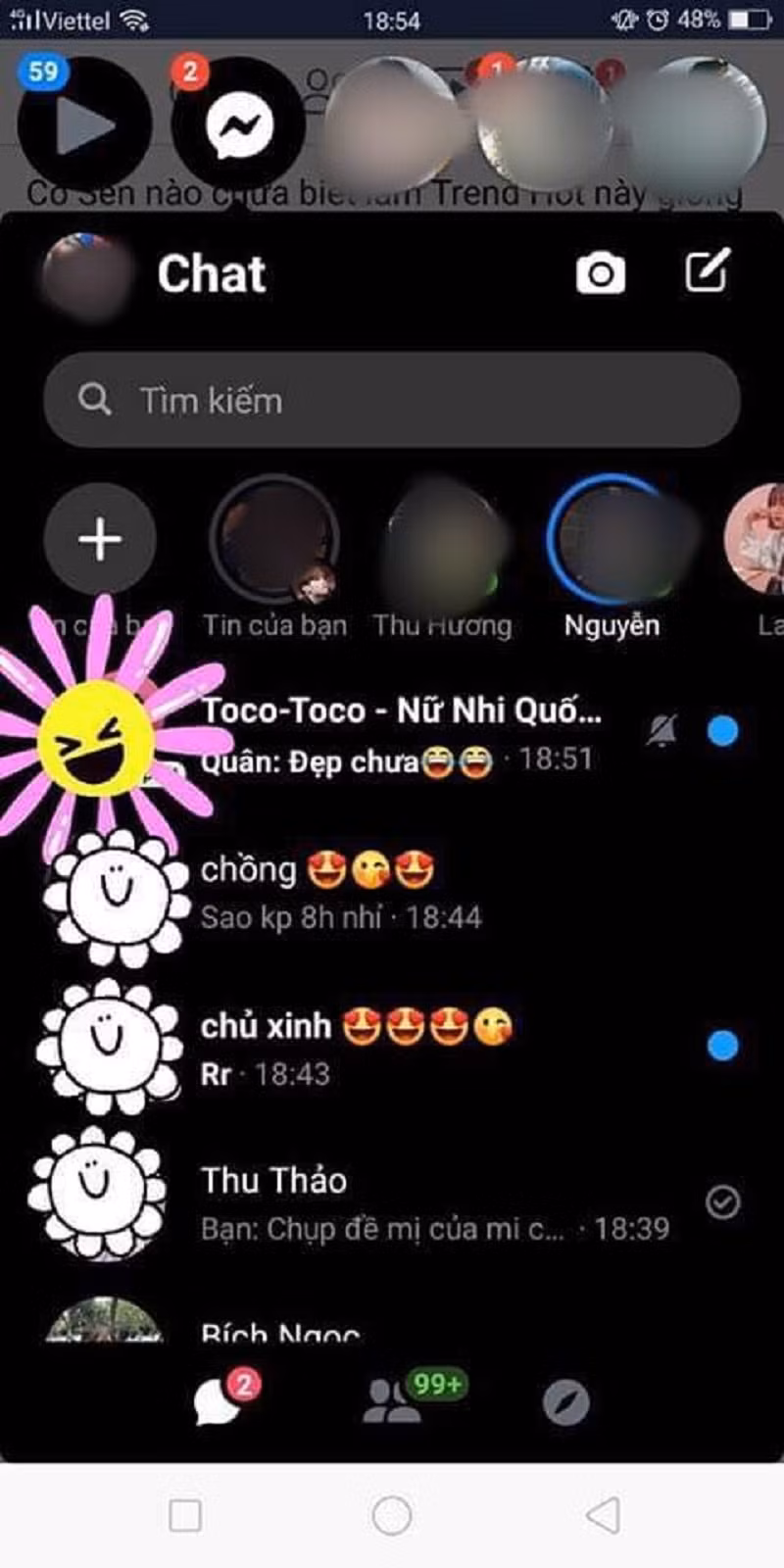Cả máy Android và iOS đều có thể dùng được giao diện này.