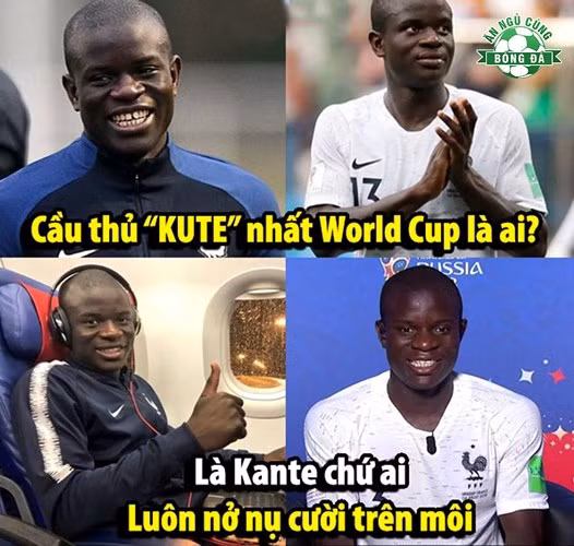 N'Golo Kante được mệnh danh là cầu thủ 