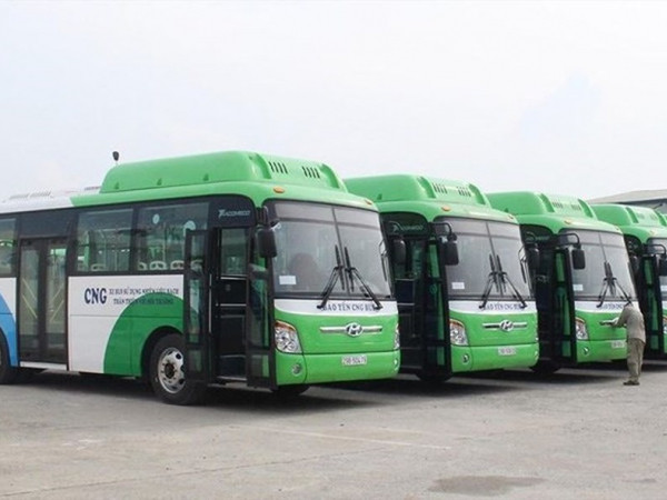 Trên xe bus CNG không xuất hiện mùi nhiên liệu gây cảm giác say xe