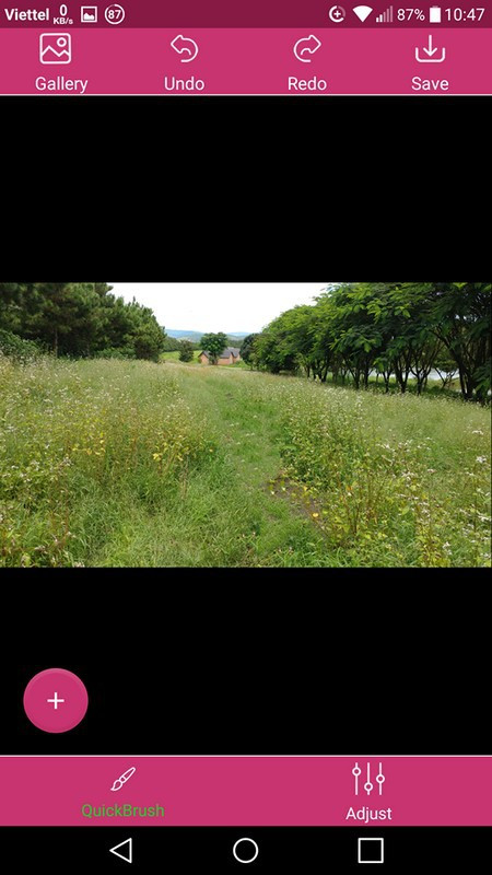 Sau khi đã xóa đi chi tiết trên bức ảnh với RemoveR