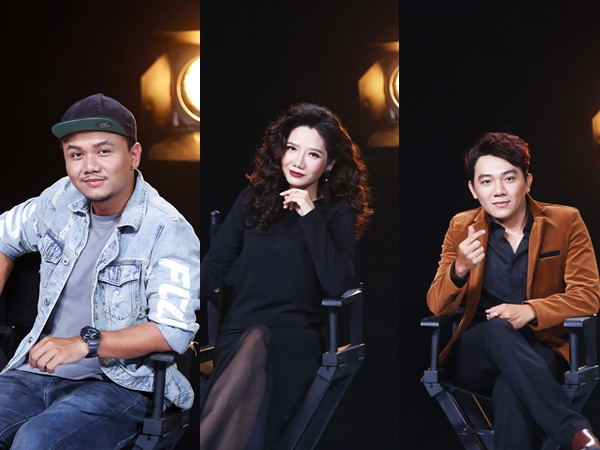 Cố vấn nghệ thuật cho các thí sinh của Gương Mặt Điện Ảnh 2019 là 3 đạo diễn: Vũ Trần, Ngọc Duyên và Minh Nhật (từ trái sang).