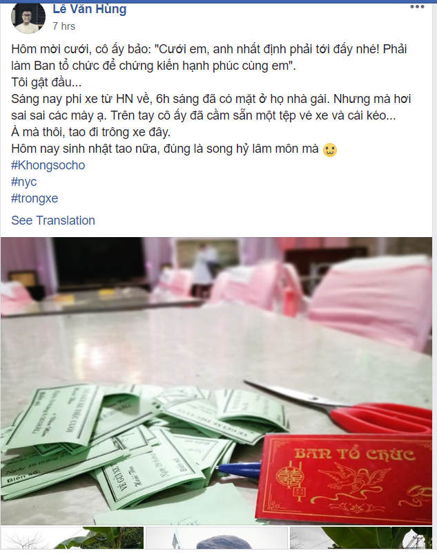 Câu chuyện của Hùng gây xôn xao mạng xã hội.