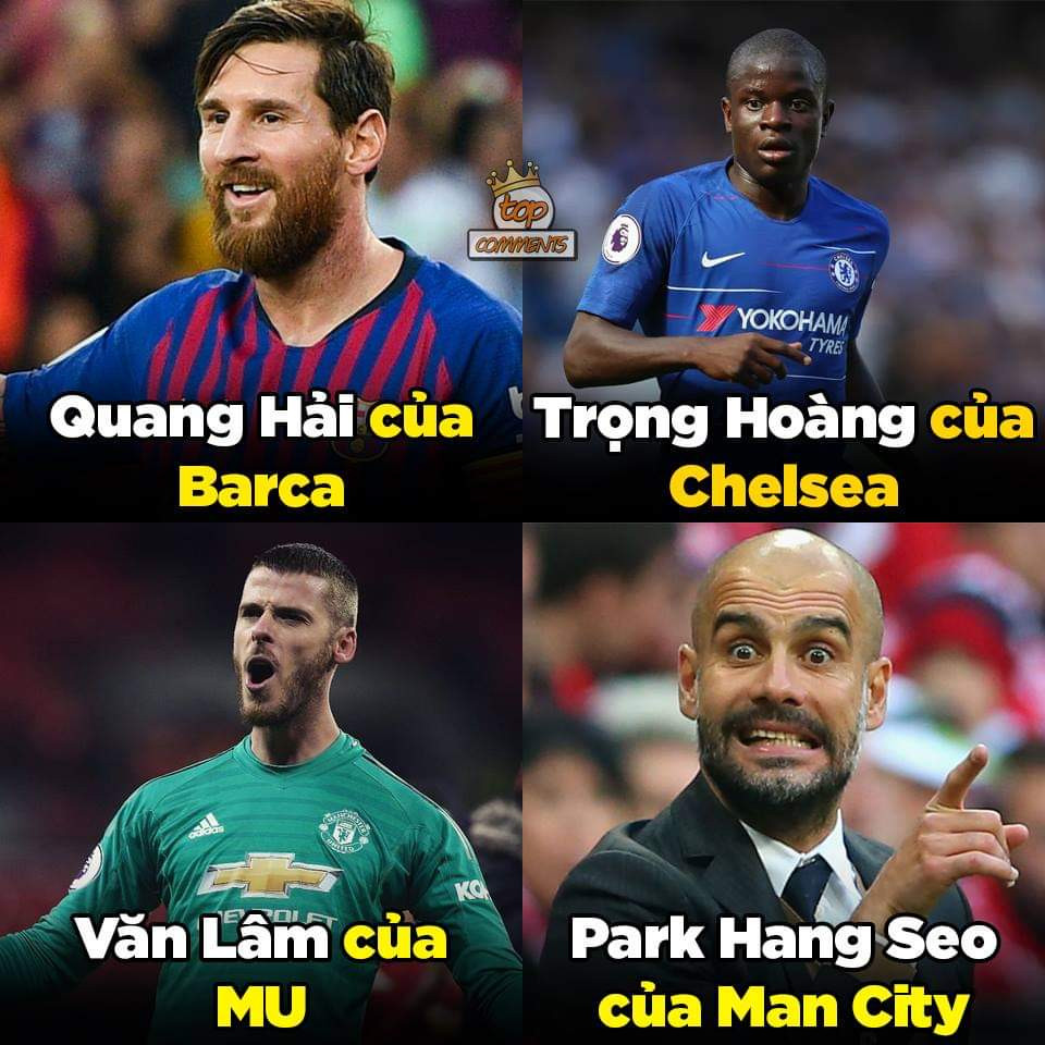 Combo "chất" thế này thì đừng hỏi vì sao Việt Nam vô địch đúng không cả nhà! (Ảnh: Top comments)