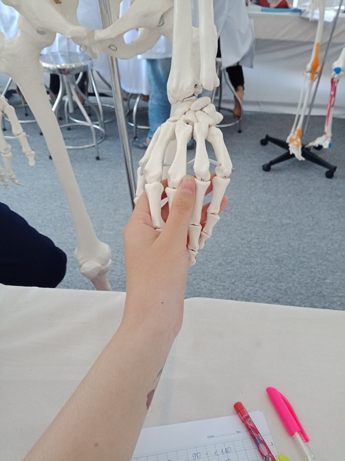 Ôi bàn tay “xương xương”, gầy gầy thon thả.