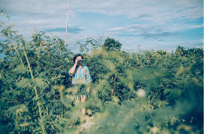 Khung cảnh vắng vẻ xung quanh lò. (Ảnh: Hoàng Điệp)