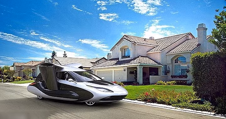 Còn đây là phiên bản ô tô bay TF-X.