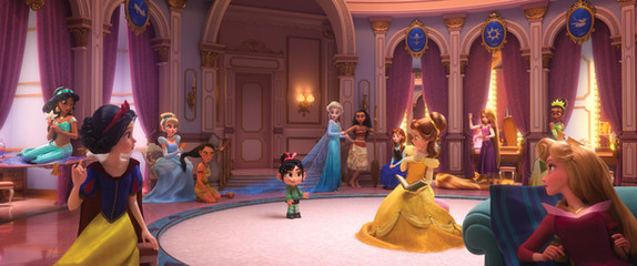 Wreck-It-Ralph phần 2 còn có sự góp mặt đặc biệt của dàn công chúa Disney