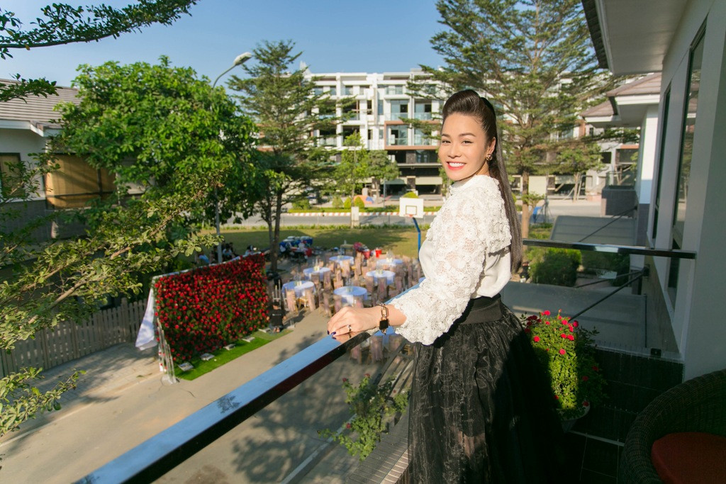 Một góc căn biệt thự của Nhật Kim Anh.