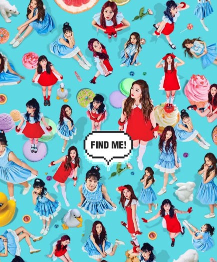 Teaser của mini album đầu tay Rookie, có lời nhắn nhủ Find me (Hãy tìm tôi đi) hiện ra rõ mồn một, khiến mọi người không khỏi tò mò về lời đề nghị kỳ lạ này.