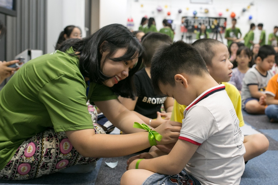 "Striped Tour 2019" nhận được sự yêu mến từ nhiều bạn nhỏ.