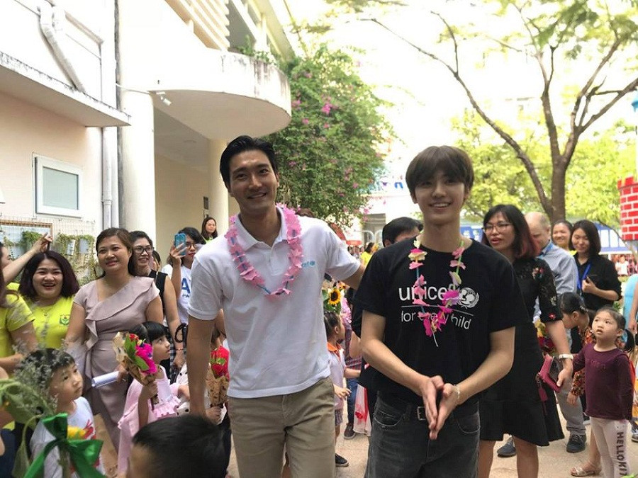 Sự kiện mới đây nhất là thành viên Jaemin cùng với tiền bối Siwon (Super Junior) đến Việt Nam làm từ thiện theo chuỗi hoạt động của tổ chức quốc tế UNICEF.